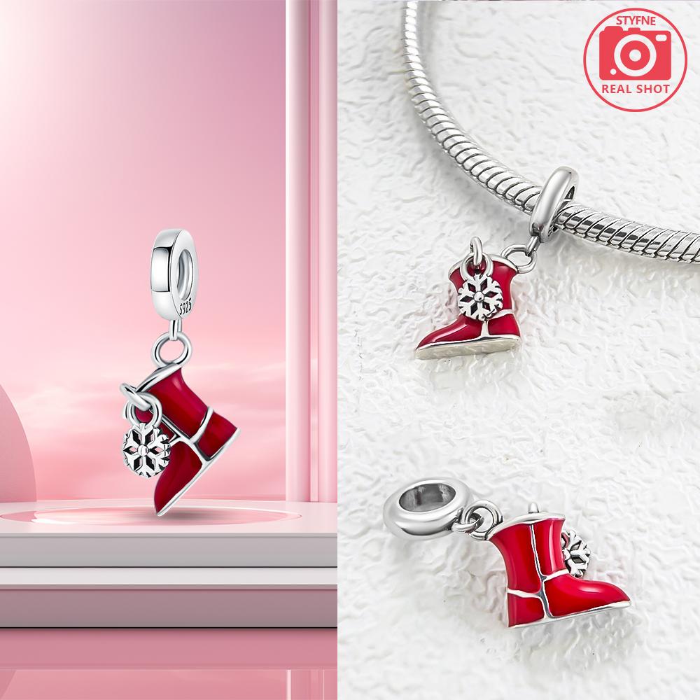 Bow Wreath Pendant Copper Plated For Charms Copper Plated Original Bracelet For Jewelry Making