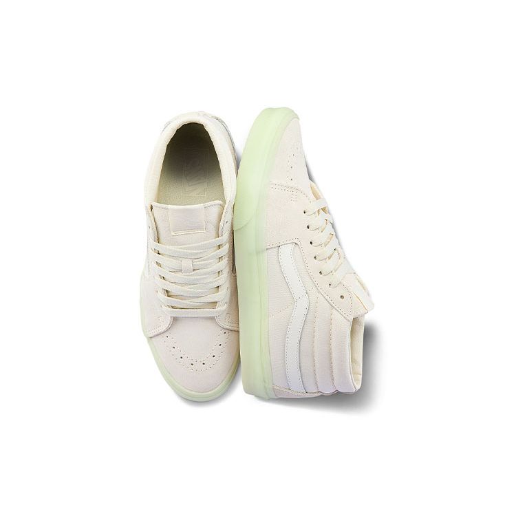 Vans Sk8 Mid Top Skate Shoes Unisex Sneakers White VN0A3WM3ABE