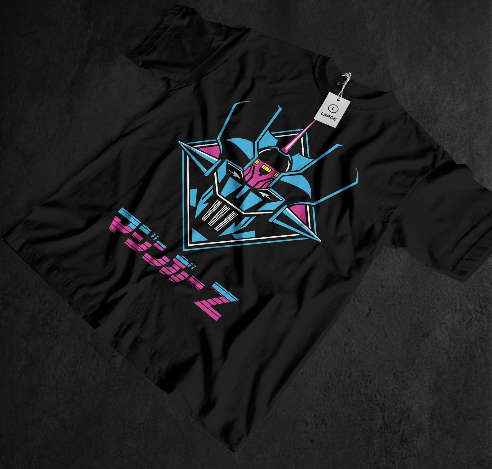 70s Retro Mazinger Z Unisex Tshirt, Mecha Robot Anime, Sci Fi, Japanese, Gift For Geek 160
