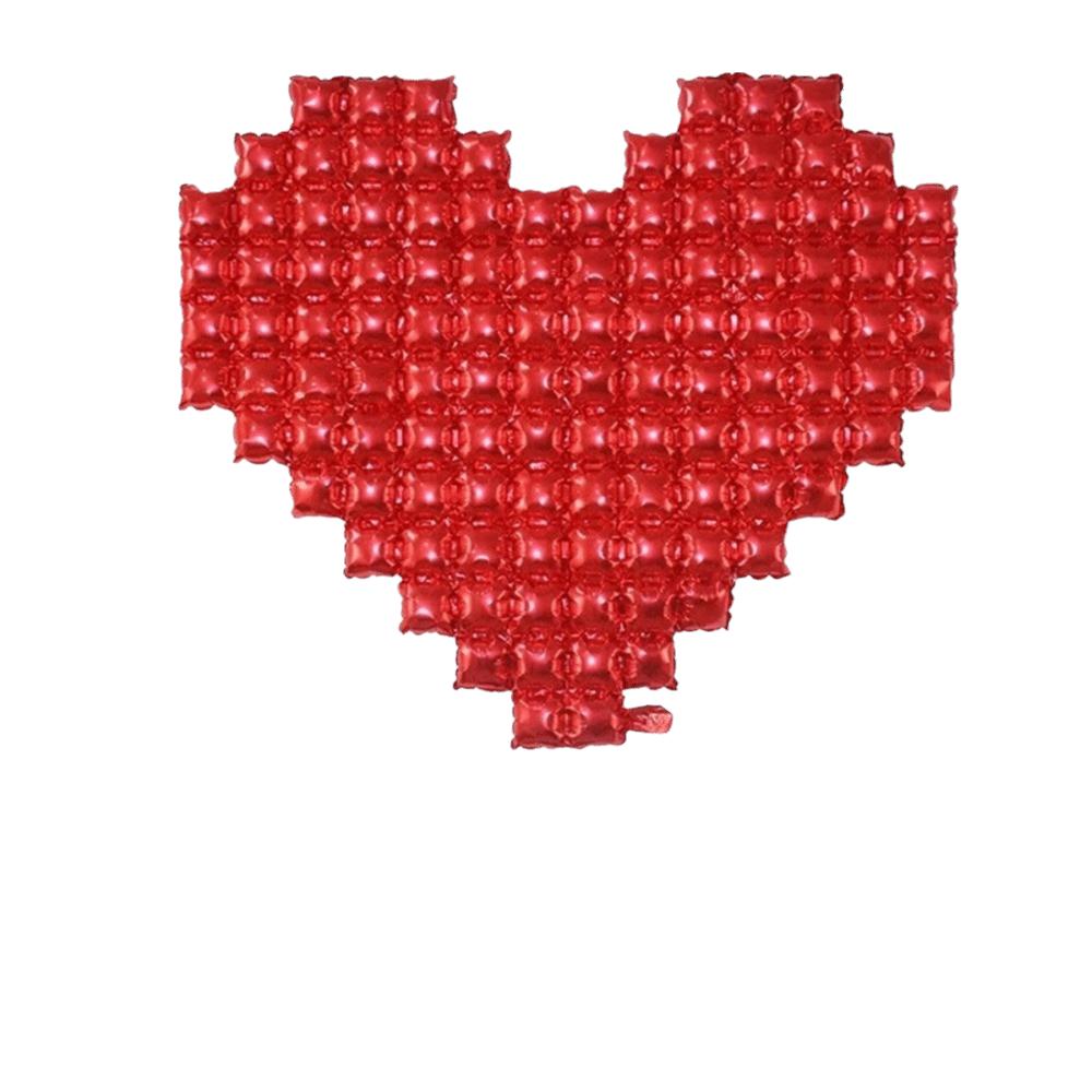 Love Heart Shaped Valentine's Day Balloon DIY Inflatable Aluminum Foil Balloons Aluminum Film Large Love Balloon Wedding Party
