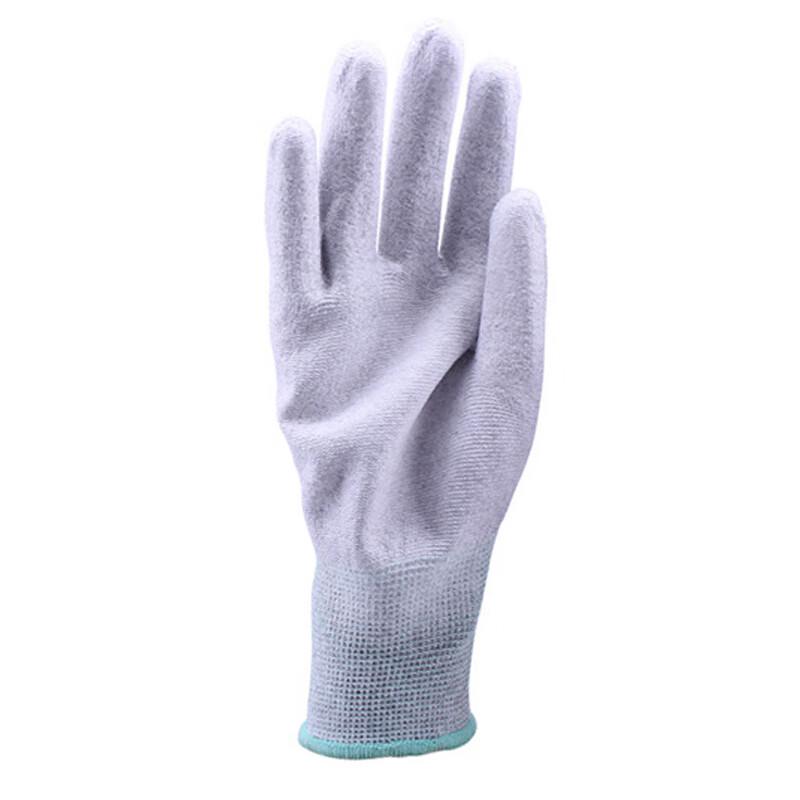 Antistatic Carbon Fiber PU Coated Work Gloves