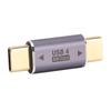 USB C Male To Male Adapter PD 100W 8K 40Gbps High Speed Charging HD Transmission Gold Plated Type C Male To Male Adapter