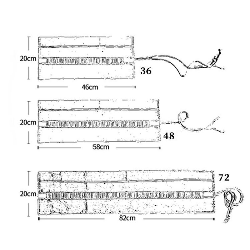 36/48/72 Colouring Pencils Bag , Colouring Pencils Bag for Adults and Children ,  Leather Bag for Children and Adults Colouring Book Bag