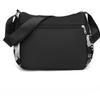 Women Elephant Print Crossbody Bag Multi Pocket Shoulder Bag Large Capacity Lightweight Travel Messenger Purse Zipper Handbag