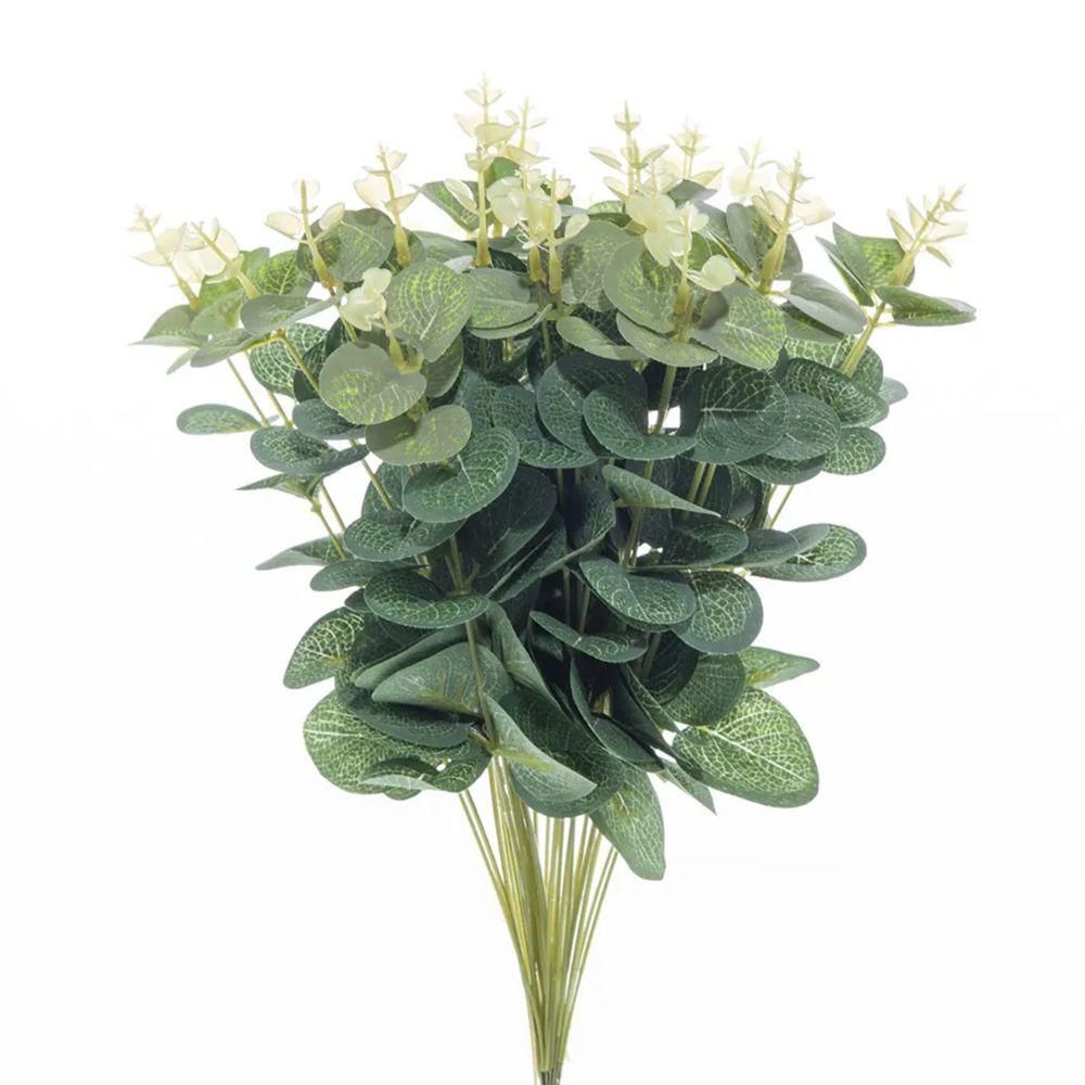 20/40pcs Artificial Plants Simulation Eucalyptus Leaves Outdoor Garden UV protection Festival Home Vases Wedding DIY Decorative