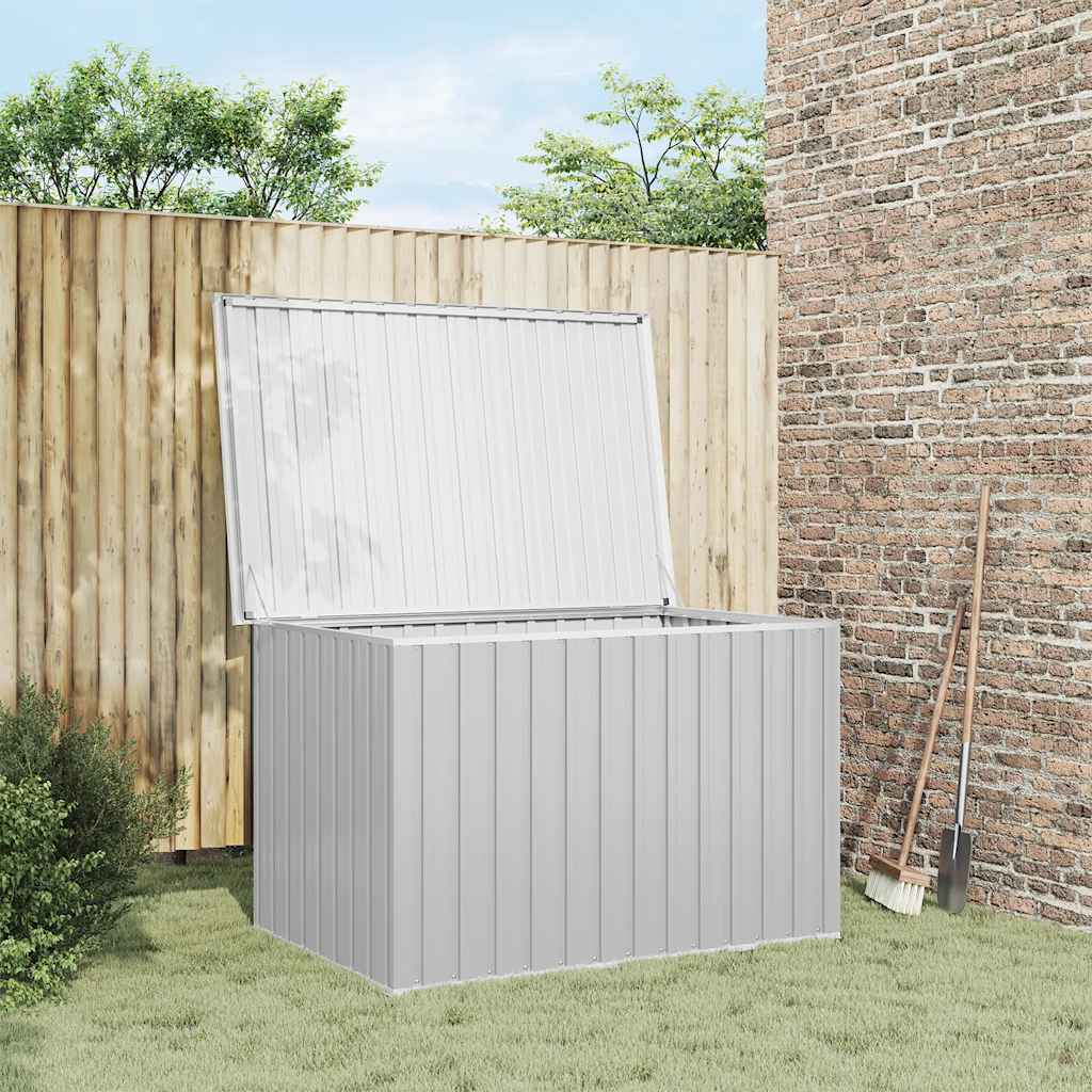 Garden Storage Box Gray 149x99x93 cm