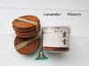 Natrual 48ring/box sandalwood incense coils with mini metal incense holder household Fragrance indian busshist Lavender