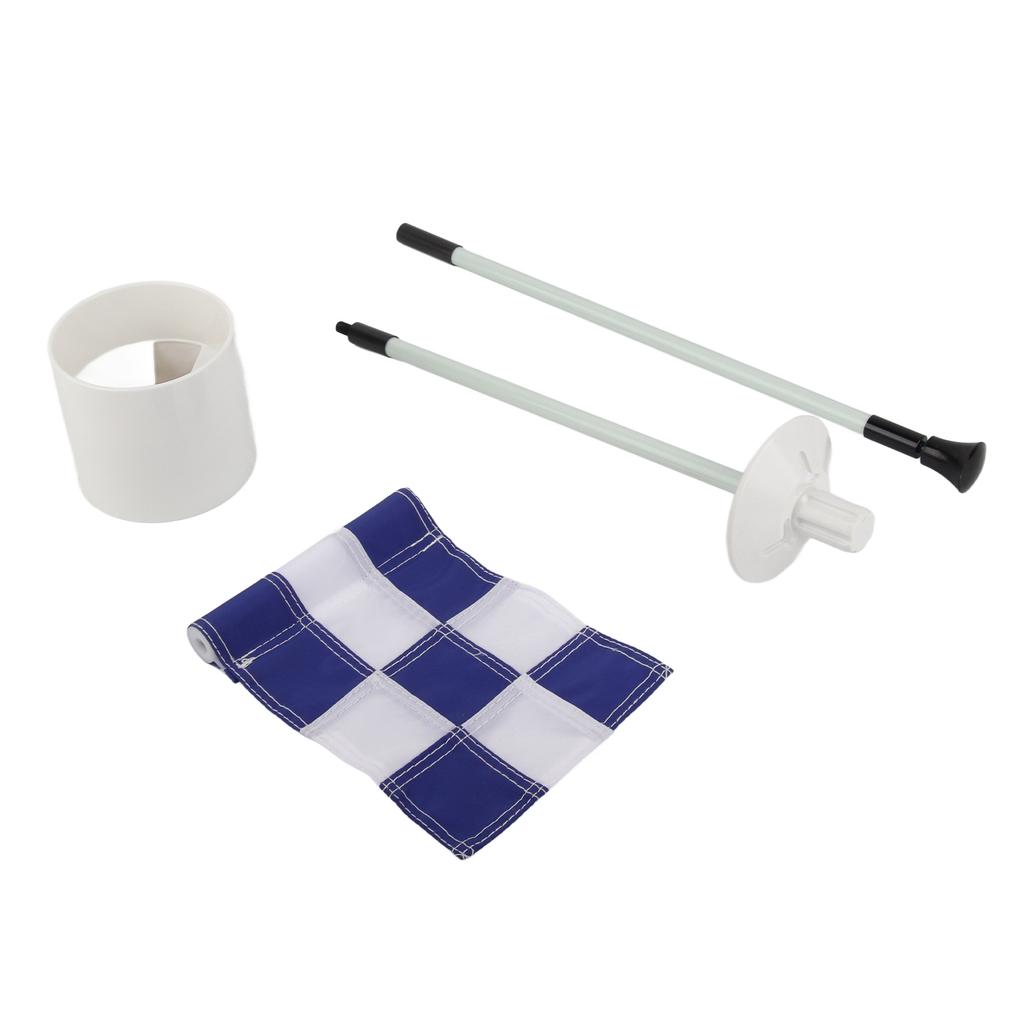 Flagpole Portable 3 Feet   Flag Pole Flag Hole Cup Set 2 Section Design for Indoors Outdoors