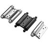 1Pcs Double Opening Door Hinge With Inner And Outer Free Spring Hinge  Hardware Accessory