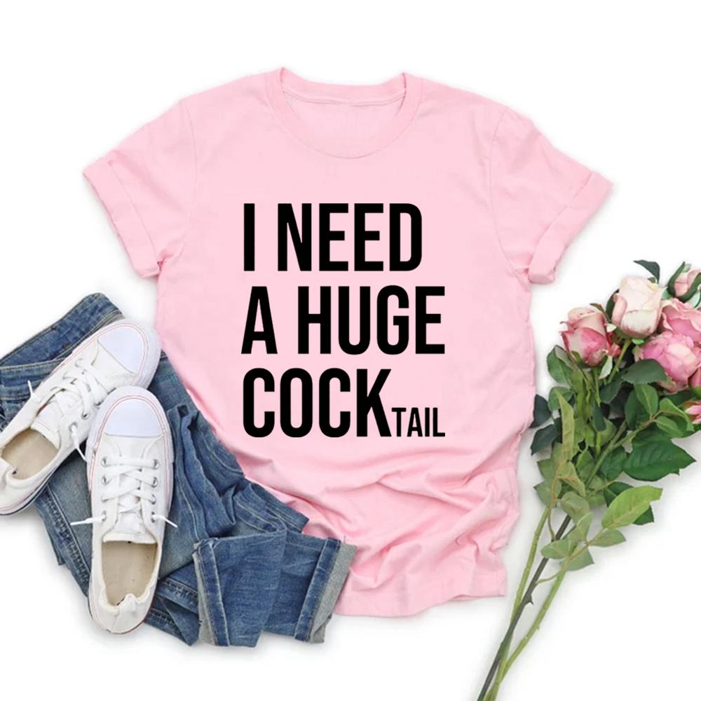 Funny Adult Humor Drinking Gift T-Shirt Inappropriate Shirts Funny Sarcasm T-shirt Women Short Sleeve T-shirts Printed Tee