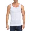 Camisa de compressão masculina emagrecimento corpo shaper colete cintura traner treino regatas barriga controle shapewear emagrecimento ginecomastia camiseta