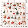 38Pcs Mixed Christmas Charms Enamel Pendants Diy Bracelet Jewelry Making Craft