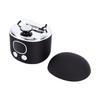 Electric Nail Clipper 3 Speeds 2 Cutter Heads Rechargeable Automatic Nail Cutter for Adults Mothers Gift with Magnifier