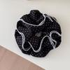 1pc Han Xibo Point Multi Layer Large Intestine Hair Ring Women's New High End Sensation Tie Ma Tail Maruko Hair Rope