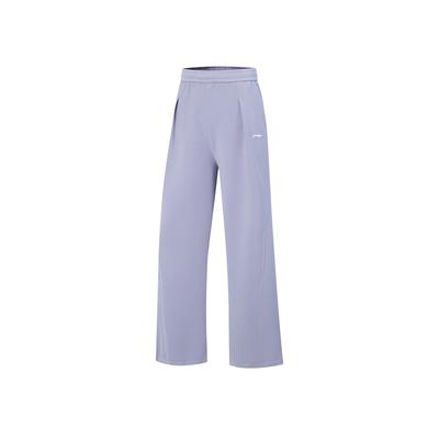 Li Ning Fitness Series Logo Letter Stitching Sports Casual Pants Women Pants AKLV966-3