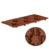 6 Cavity Star Lollipop Mold Chocolate Candy Jelly Cake Cupcake Tops Biscuits Baking Mould