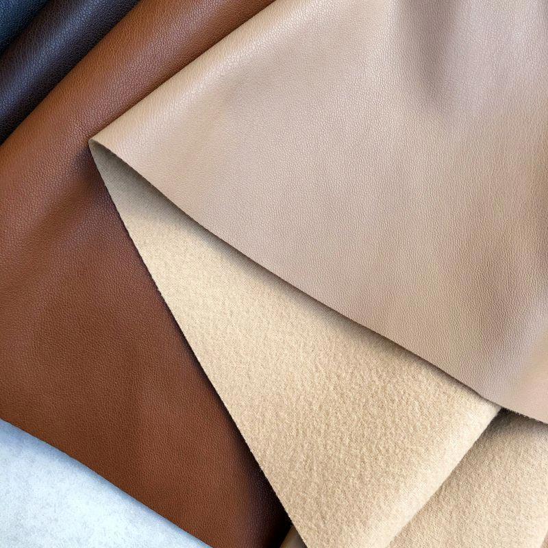 Women's Winter Faux Leather Pleated High Waist A-Line Midi Skirt Long Skirt