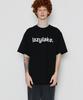 LAZY LAKE Unisex Big Logo T-Shirt Black