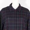 Burberrys Shirt & Skirt setup check vintage black/hair Women Used