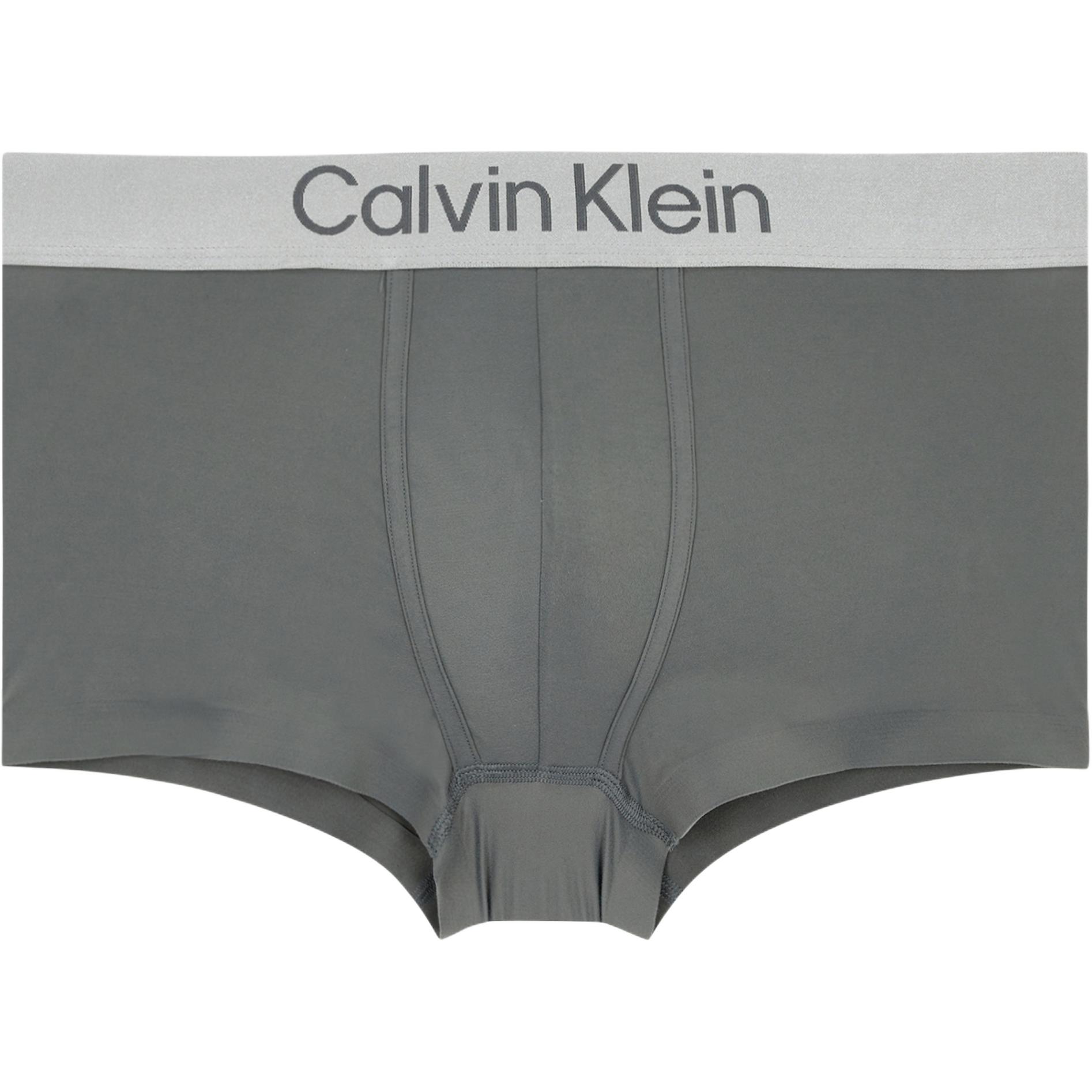 

Calvin Klein Letter Logo Low Rise Boxer Briefs Men underwear Gray NB4127-SZ9 S