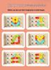 2-in-1 Children's Educational Color Matching Puzzle Set