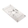 Trimming Machine Flip Plate Aluminium Alloy Milling Guide Table Chamfering Board for Woodworking