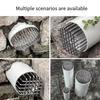Yousheng 1/2Pcs Stainless Steel Mesh Vent Cap Bird Rodent Proof Debris Blocking Gutters Downspouts PVC Metal Pipes Roof Vents Protective Cover