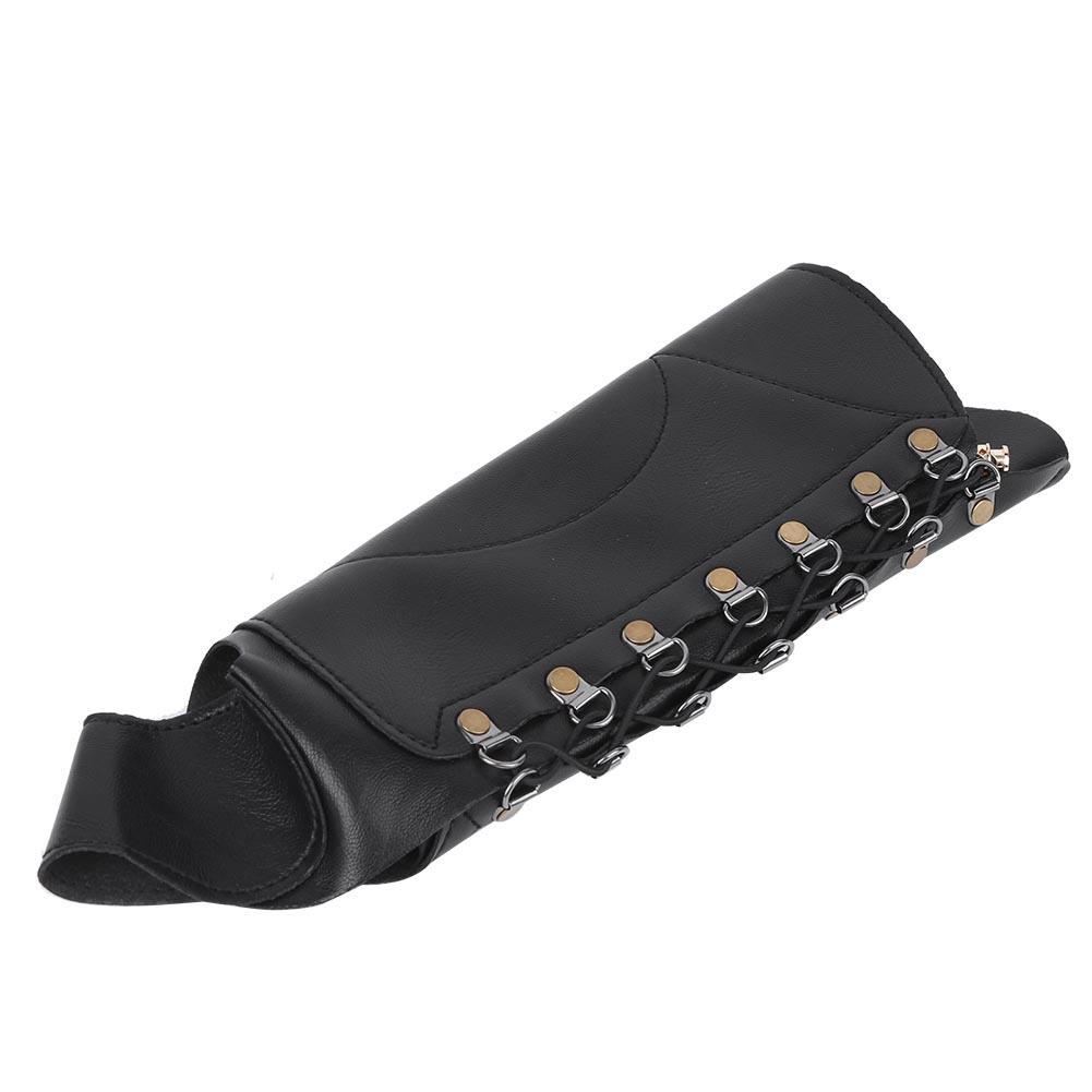 Two Generation Arm Guard Armband Outdoor Bow Shooting General Protecting AccessoriesBlack