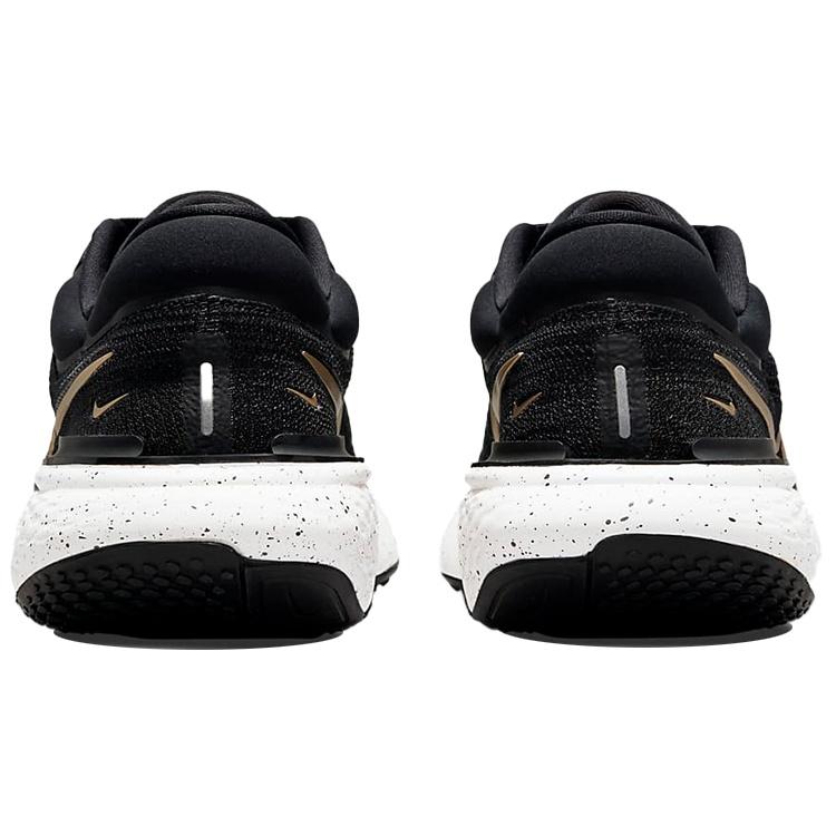(WMNS) Nike ZoomX Invincible Run Flyknit 'Black Metallic Gold' Women's CT2229-004