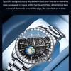 OLEVS Brand Watches New Star Luminous Quartz Watch Fashion Fashion Men's Watch Men's Watch