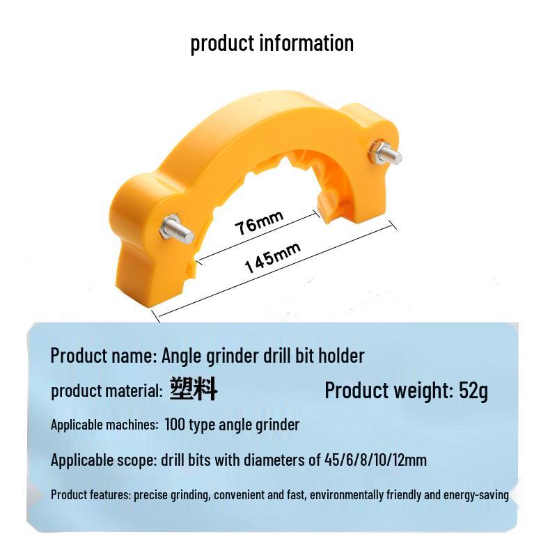Multifunctional Drill Bit Sharpener - Quick and Convenient Angle Grinding Tool