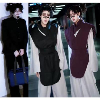 Anime Jujutsu Kaisen Cosplay Costume Choso Kaisen Top Vest Pants Uniform Outfit Anime Roleplay Suit Halloween Carnival Clothes