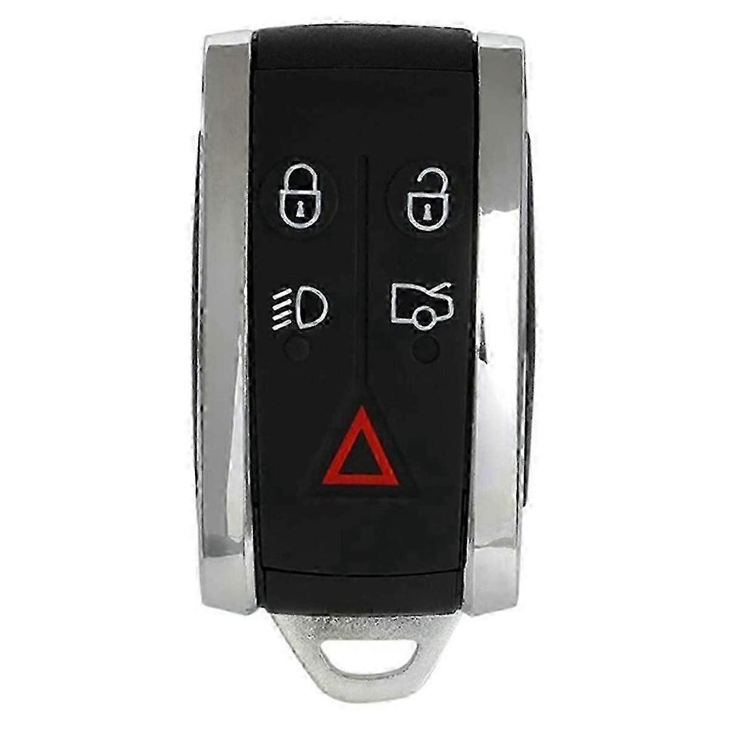 5 Knoppen 433MHz FSK ID46 Afstandsbediening Sleutel voor Jaguar XF/XK/XKR 2007-2012 KR55WK49244