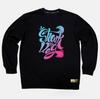 DOLDOL Shark-Dog-Mtm-13 Shark Dog Surfing Hawaii Character Graphic Design Sweatshirt Long Sleeve