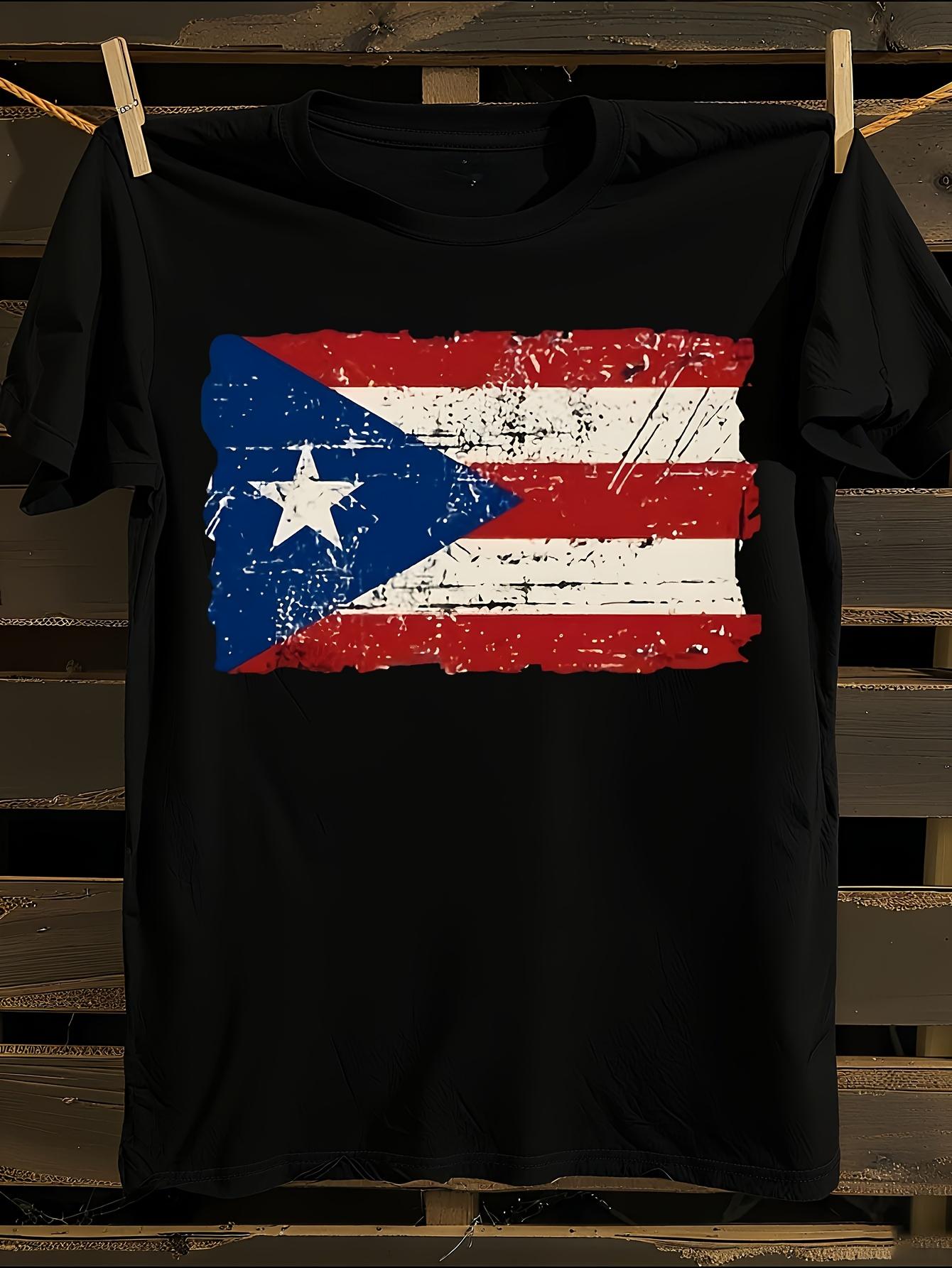 Puerto Rico Vintage Tshirt Vintage Flag Tshirt XL
