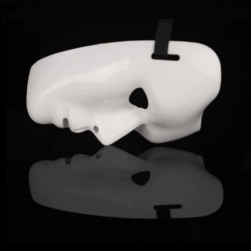 1pcs Creative Female Scary White Blank Full Face Masks Fashion Halloween DIY Scary Mask Male Festive Party Decoration Masks New