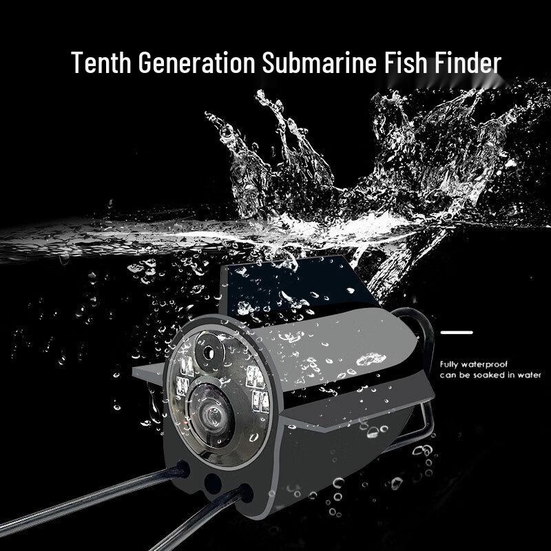 5-inch Waterproof Underwater Fishing Camera with Depth Sensor