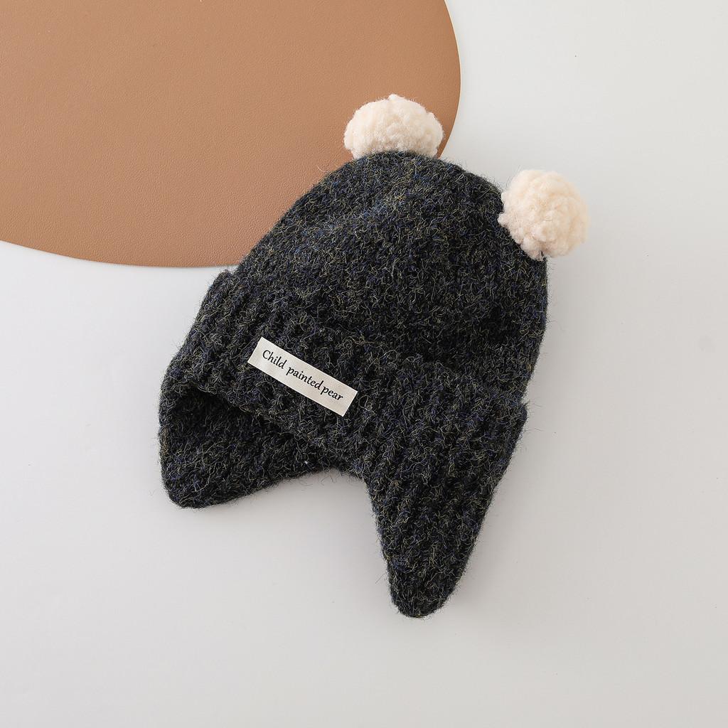 Baby Knit Hat Winter Warmth For Toddler Girls Boys With Earmuff Protection For Cold Weather