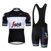 Men Women Cycling Outfit Set Short Sleeve T-Shirt Bib Shorts Breathable Quick Dry Road Mountain Bike Riding