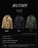 2026 Autumn/Winter Men's Hooded Thick Workwear Jacket, Plus Size, Velvet-Lined, Mid-Length Cotton.