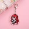 1/5Pcs Anime Figures Mushoku Tensei Acrylic Keychain Cute Backpack Pendant Funny Bag Charms Accessories Decoration Holiday Gifts