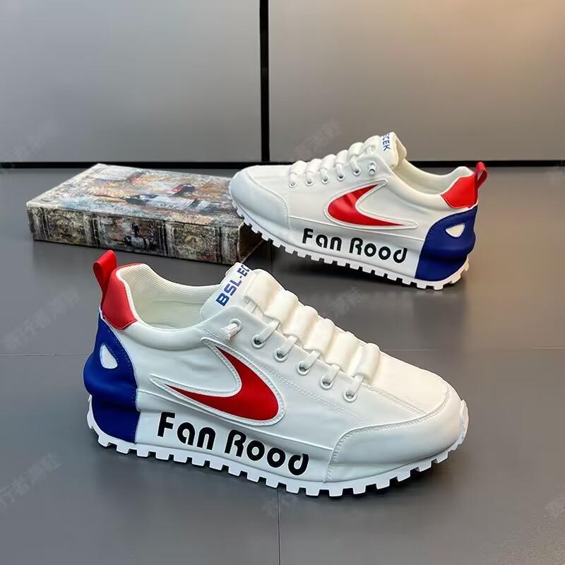 Luxury Chunky Sneakers Men Cover Bottom Air Cushion Board Shoes Fashion Casual Genuine Leather Increased Internal Platform Shoes