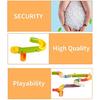 Children Bathtub Toy Slide Shower DIY Assembly Water Track Bath Turn Happy Duckling Track Games Play Water Toys