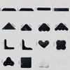 Non-slip carpet stickers for secure, traceless grip - washable, double-sided, no glue needed.