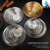 Korean Style Stainless Steel BBQ & Kimchi Serving Plate