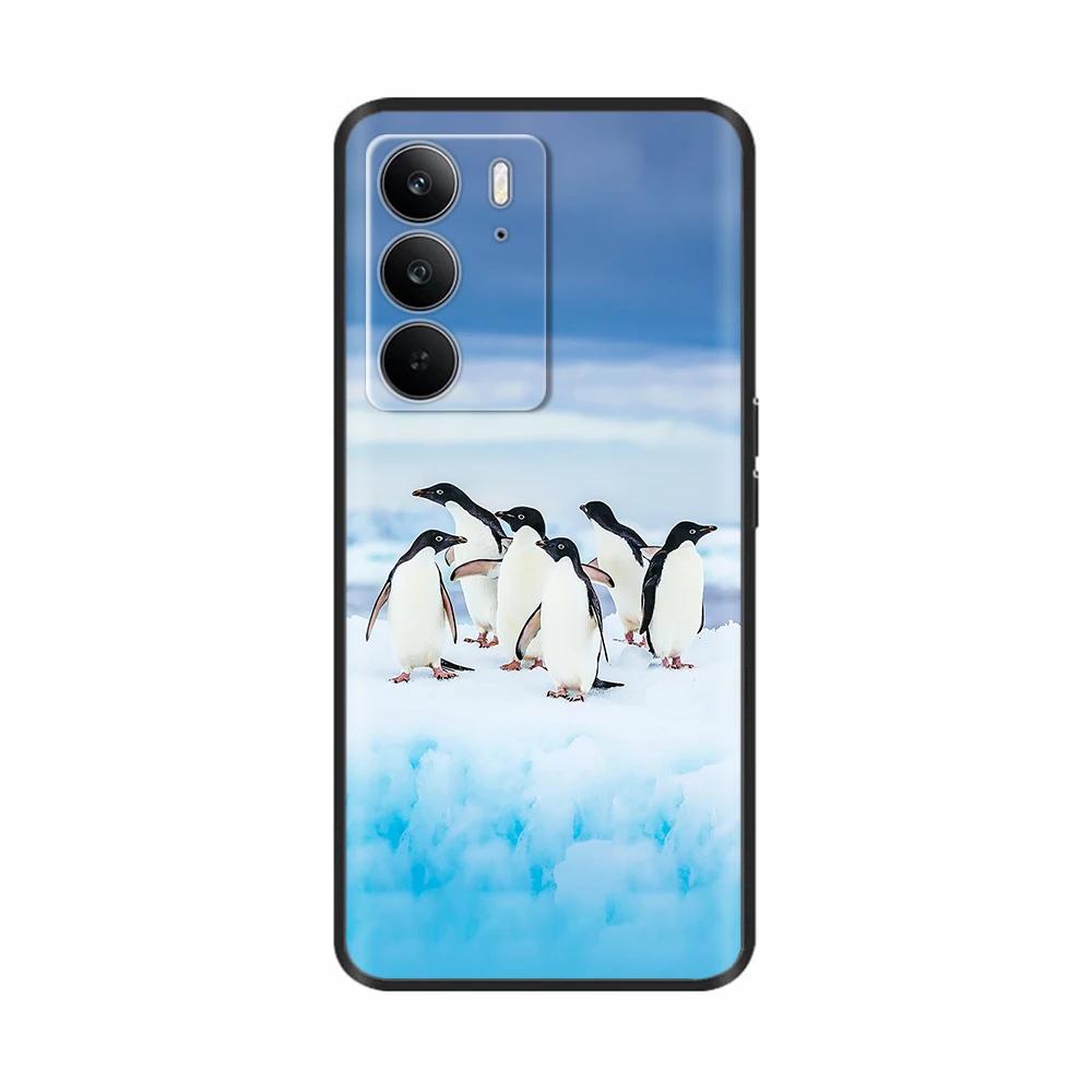 Für Realme C75 4G Hülle Niedliche Herzblumen Bemaltes TPU Cover Weiche Dünne Handyhülle Für Oppo Realme C75 C 75 Fundas Coque Bumper