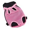 Dog Backpack Carrier Breathable Mesh Portable Outdoor Travel Pet Backpack for Small Medium Dogs Cats Pink