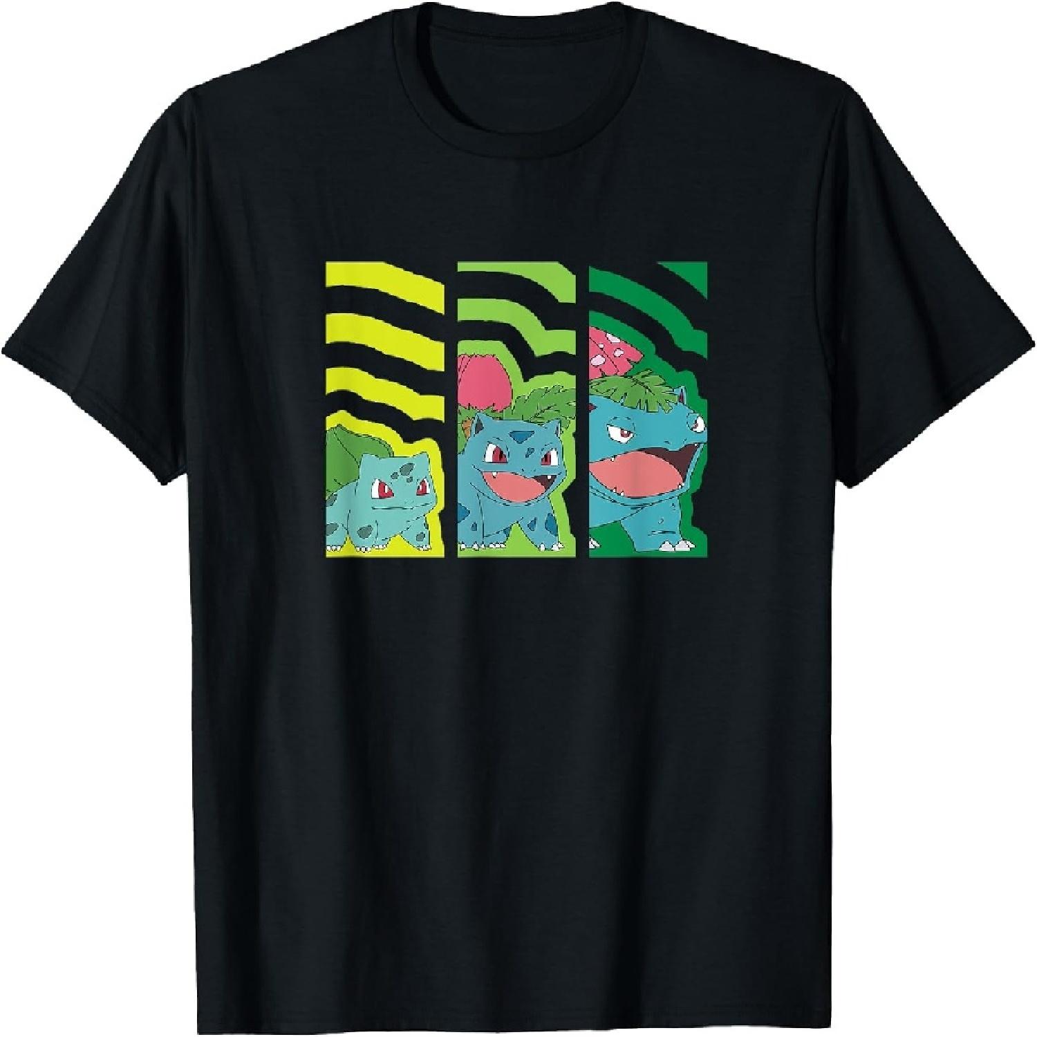 Pokémon - Bulbasaur Evolutions T-Shirt XXXXXL разноцветный