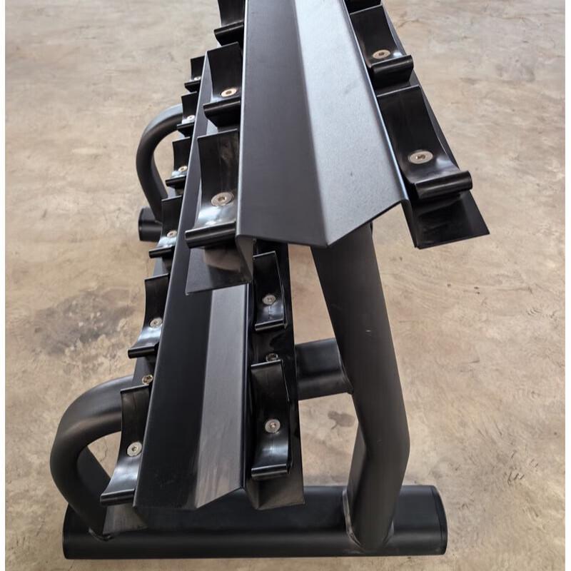 WEZHO Double-Layer Dumbbell Storage Rack