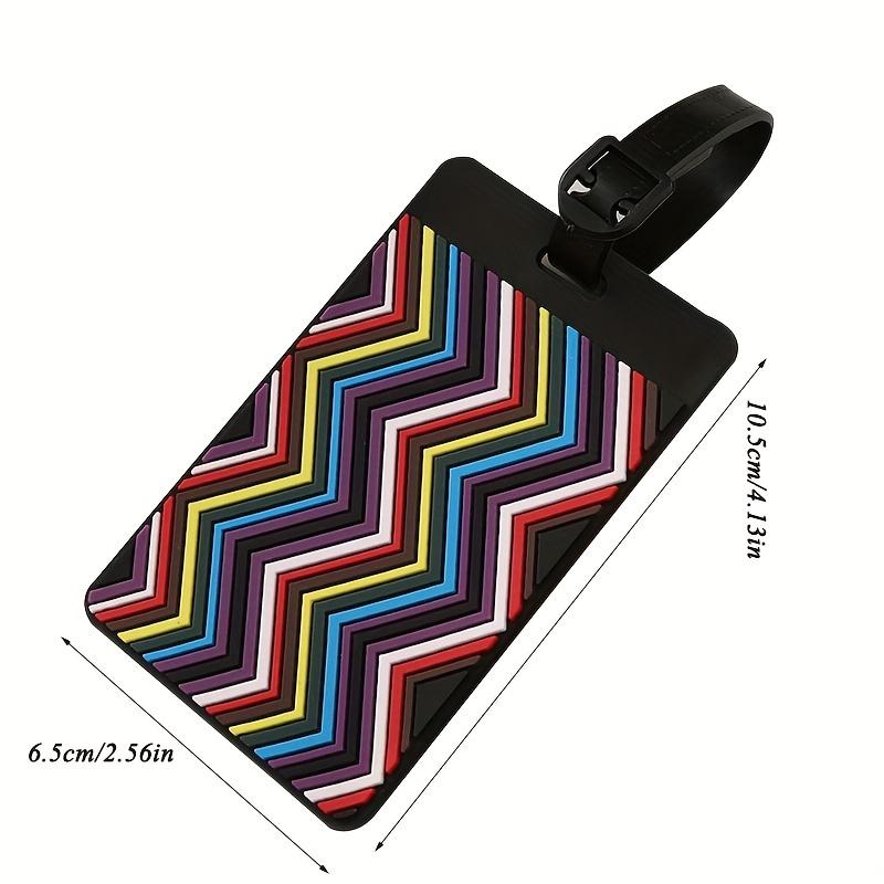 2PCS Lightning Colored Luggage Straps with Boarding Pass Buckle Password Lock for Secure Travel